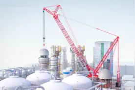 动画展示大型起重机组装施工过程，本身就是一个大工程，长见识了视频封面