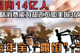 国内14亿人，为啥消费能力却还不如美国3亿人？去年全“露馅”了视频封面