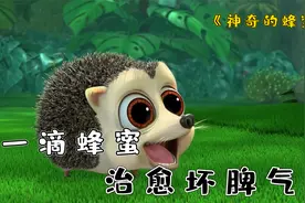一滴蜂蜜！竟然改变了刺猬的性格，搞笑短片《神奇的蜂蜜》