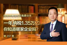 2021纳税1.35万亿，你知道是哪家企业吗？@张俊平赚钱思维