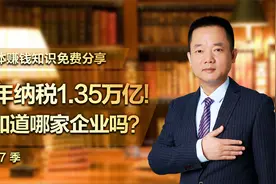 2021纳税1.35万亿，你知道是哪家企业吗？@张俊平赚钱思维