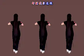 火爆DJ广场舞《就让我爱你》动感现代舞，背面演示完整版