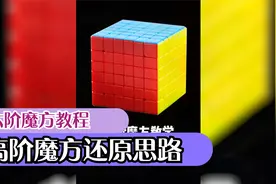 六阶魔方教程，首先讲解下六阶魔方和高阶魔方还原思路视频封面