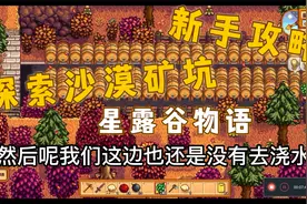 经典怀旧游戏星露谷物语新手教程赚钱攻略出发攻略沙漠矿坑（一）视频封面