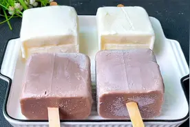 不用奶油不用鸡蛋，教你牛奶雪糕做法，香甜细腻，奶香浓郁无冰渣