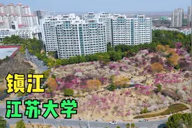 实拍江苏大学，多方面超过211却未能成为双一流，看看校园有多美视频封面