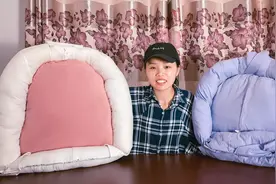 #手工大师赛#旧衣服别乱丢，妹子用它改造成猫窝，颜值与实用并存