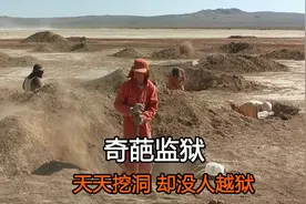 冒险喜剧：奇葩监狱天天挖洞却没人越狱，小伙竟挖出太爷爷宝藏视频封面