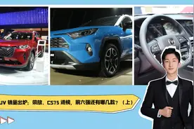 七月SUV销量出炉：荣放、CS75进榜，前六强还有哪几款？（上）视频封面