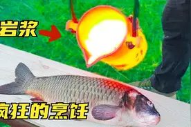 7种疯狂的烹饪方法，科学家居然用熔岩做饭，好吃吗？视频封面