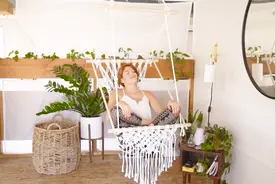 在家手工制作精美吊床，没事躺着散心情视频封面
