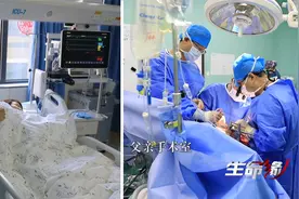 父亲成功缝合女儿的肝脏，王灿云结束手术进入重症监护室（12）视频封面