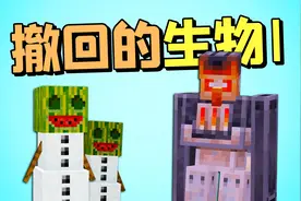 西瓜雪傀儡竟是被MC删除的生物！制作完成为何又撤回？官方：懒视频封面