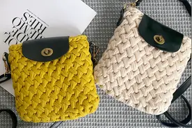 轻巧可爱的手机包 实用又好看 保姆级编织教程 想不会都难