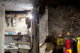 小伙住北京地下室环境脏乱差，房间全是霉菌憋得慌，网友大开眼界视频封面