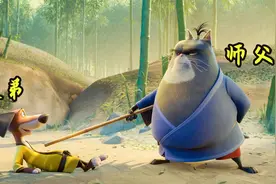 狗子为了成为武士，拜猫咪为师学习功夫，搞笑动物电影