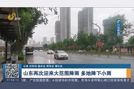 大范围降雨来袭，德州、滨州等地迎来降雨，山东平均降水量2.3mm视频封面