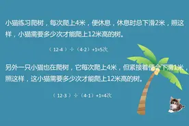 青蛙爬井、小猫爬树问题通用思路，如何解上行、下退问题