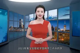 2023年兔宝宝取名字宜用带三点水的字视频封面