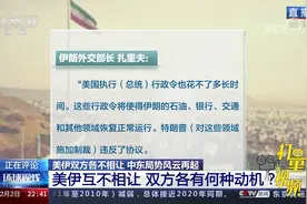 美伊双方各有何种动机？专家：美焦躁与伊沉稳形成对照|环球视线视频封面