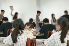 女生自习室用书占座被男生砸脸 校方：不允许占座视频封面