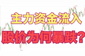 看到有资金净流入却下跌为什么?原因在这里!懂了盘口才知道视频封面