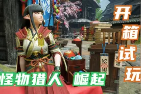 Switch游戏-【开箱试玩《怪物猎人 崛起》一款评分超高的游戏】视频封面