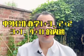 搞不清楚中外合作办学1+3，2+2，3+1，4+0的内涵会吃大亏视频封面