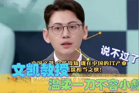 明星在韩国为国争光：文凯教授温柔一刀不容小觑，韩国人一脸震惊视频封面