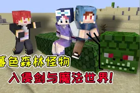 MC剑与魔法60：刀刀想修改传奇称号？暮色森林怪物入侵剑与魔法！视频封面