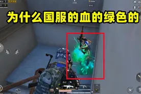 为什么吃鸡国服的血是绿色的，国际服却是红色的？