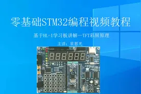第39课 STM32单片机入门到实战教程 TFT彩屏显示原理视频封面