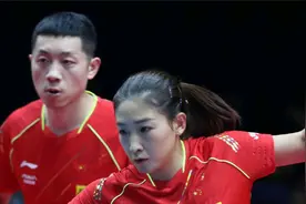许昕刘诗雯混双经典逆转：19年世巡赛全球总决赛！小枣爆，大蟒疯视频封面