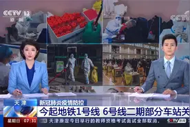天津疫情防控 今起地铁1号线 6号线二期部分车站关闭视频封面