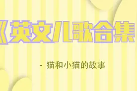 《英文儿歌合集》-  猫和小猫的故事 【转载】视频封面