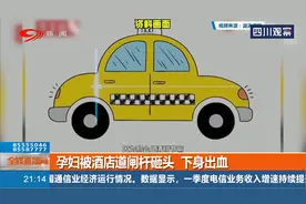 孕妇被酒店道闸杆砸头，下身出血！经理：赔6500你别想！视频封面