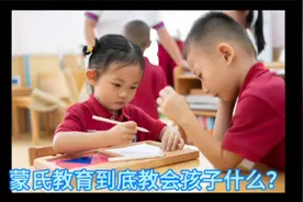 蒙氏教育到底教给孩子什么？视频封面