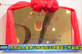 岳阳市劳动人事争议仲裁院法律援助工作站成立视频封面