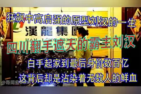 电视剧《狂飙》中高启强的原型，四川“首善”刘汉的一生！视频封面