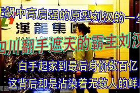 电视剧《狂飙》中高启强的原型，四川“首善”刘汉的一生！视频封面