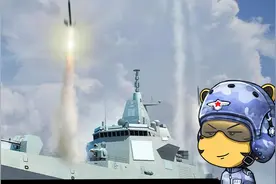 东风17袖珍版上舰055，机动变轨精确打击，海军迈入高超音速时代视频封面