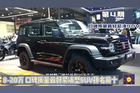 4集：口碑质量最好紧凑型SUV排前十！六台国产霸榜，日系全部落榜视频封面