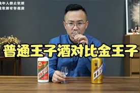 白酒测评：酱香型白酒，普通茅台王子酒对比茅台金王子视频封面