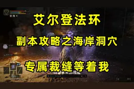 艾尔登法环副本攻略之海岸洞穴 龙飨教堂怎么走 专属裁缝等我来视频封面