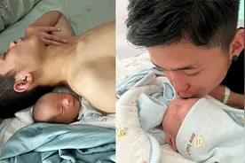 惊险！宝爸哄娃睡觉不小心压到孩子，宝宝呼吸声不对吓醒宝妈