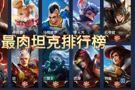 王者最肉坦克排行榜视频封面