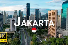 穿越雅加达，领略东南亚“花城”的繁华美景视频封面