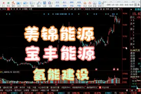 美锦能源 宝丰能源 氢能源建设逐渐落地 以及 择时的意义视频封面