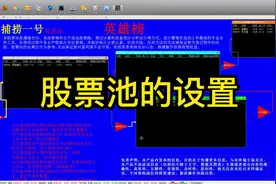 通达信系统股票池设置视频封面