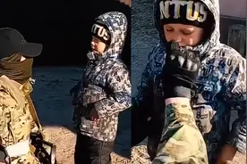 乌克兰一儿童未及时得到援助，俄士兵发现后立即做出反应视频封面